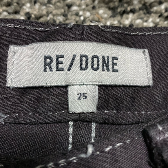 RE/DONE Levi’s Custom Dyed Distressed Jeans 25 - Picture 2 of 14